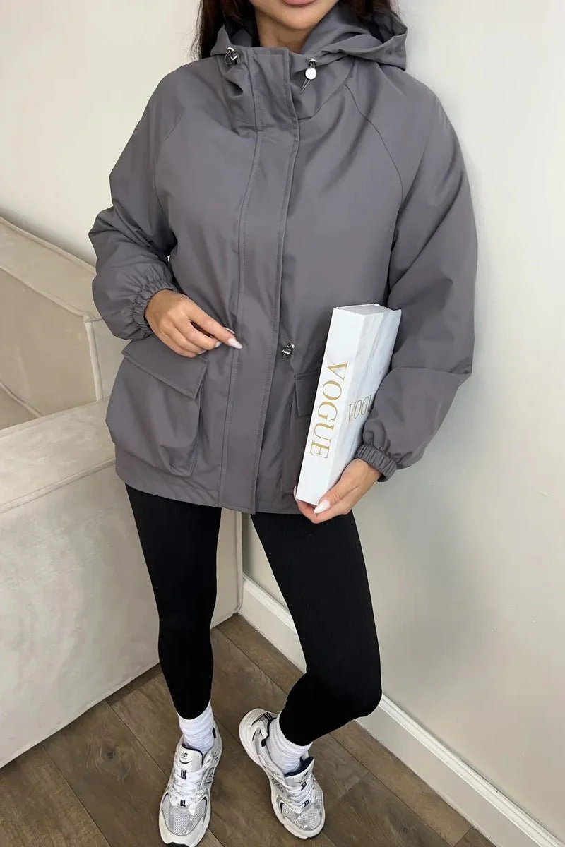 Adelia Waterproof Hooded Jacket