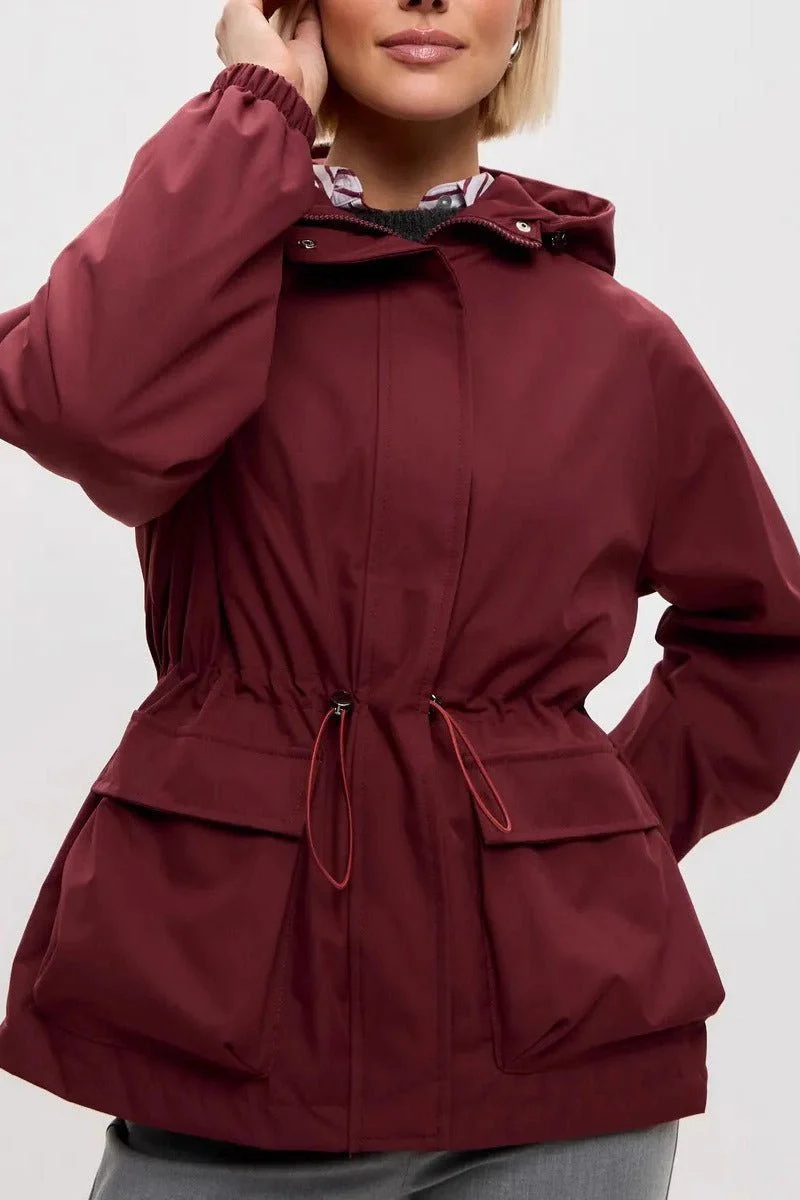 Adelia Waterproof Hooded Jacket - Image 11
