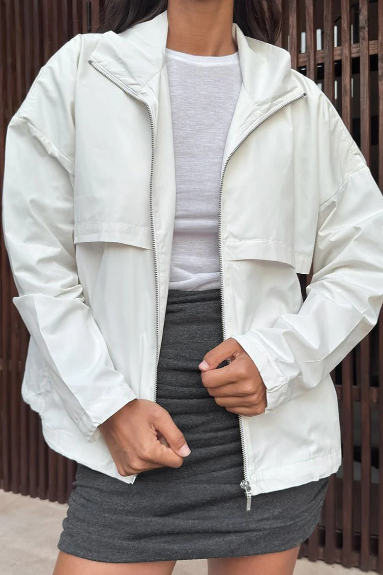 Agnes Zip Up Windbreaker - Image 2