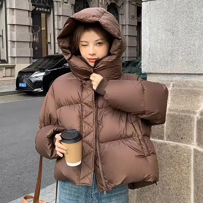 Bella Thick Hooded Puffer Jacket - Image 10