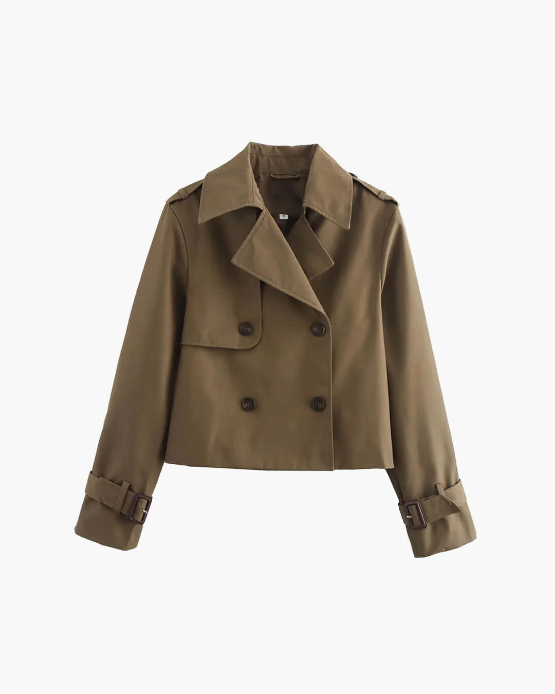 Bellatrix Cropped Trench Coat - Image 14