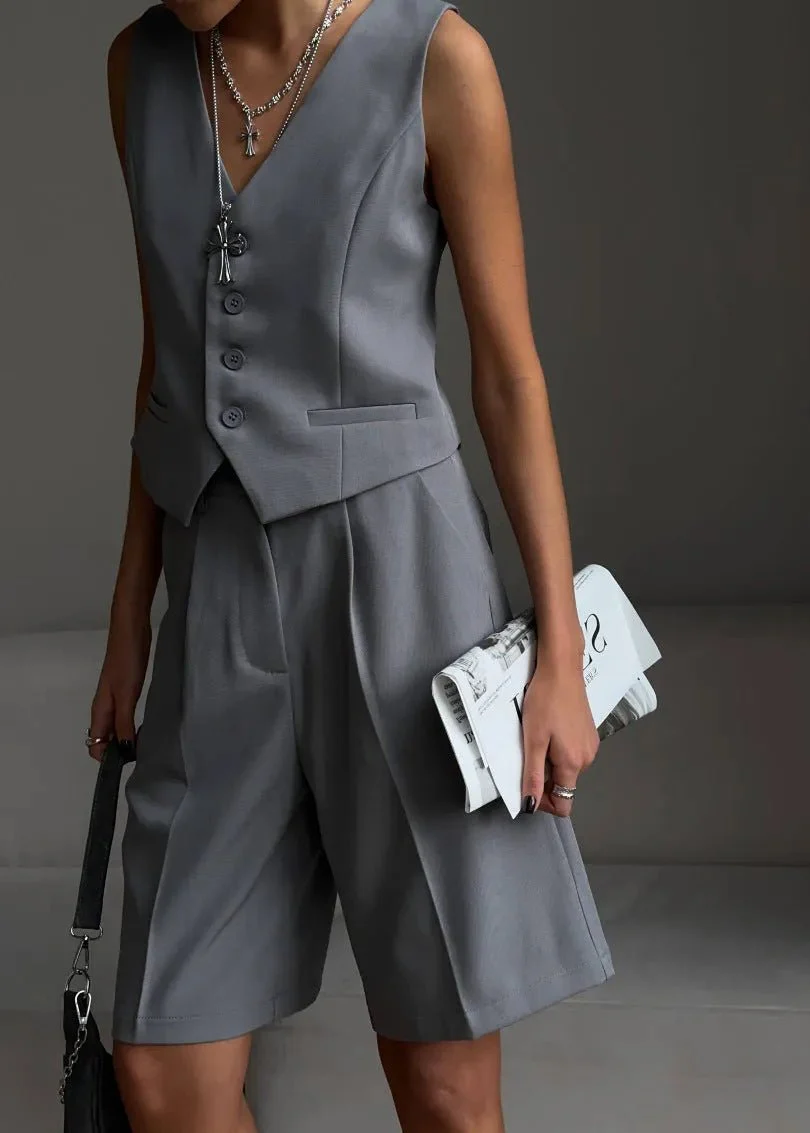 Bianca Tailored Vest & Bermuda Shorts Set - Image 6