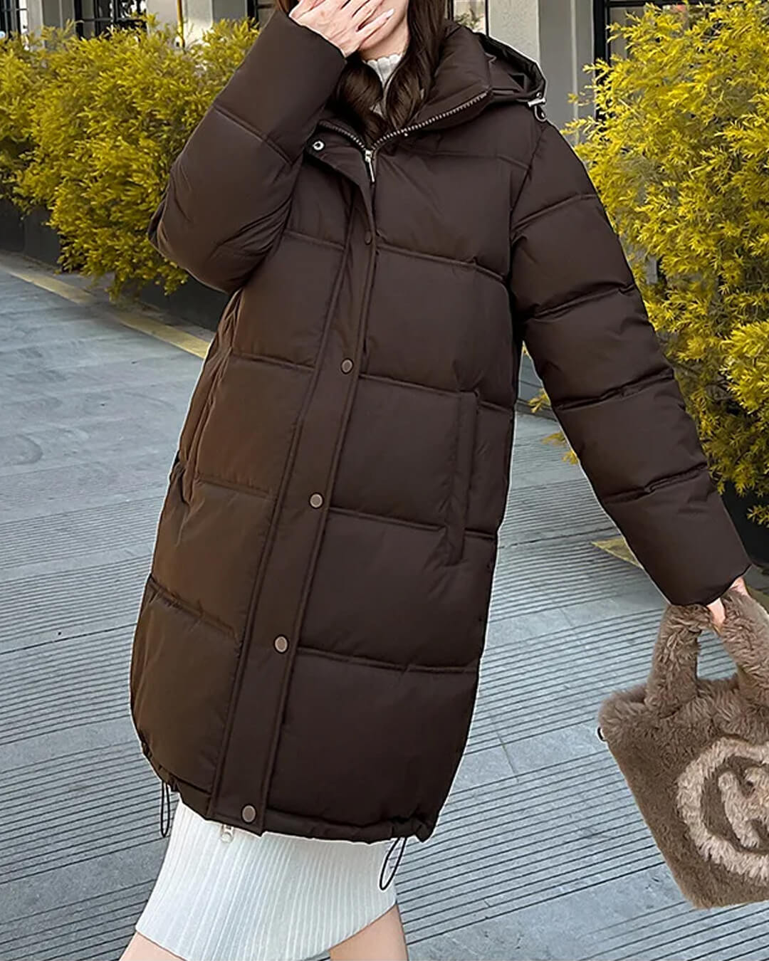 Carlyn Hooded Parka Jacket - Image 7