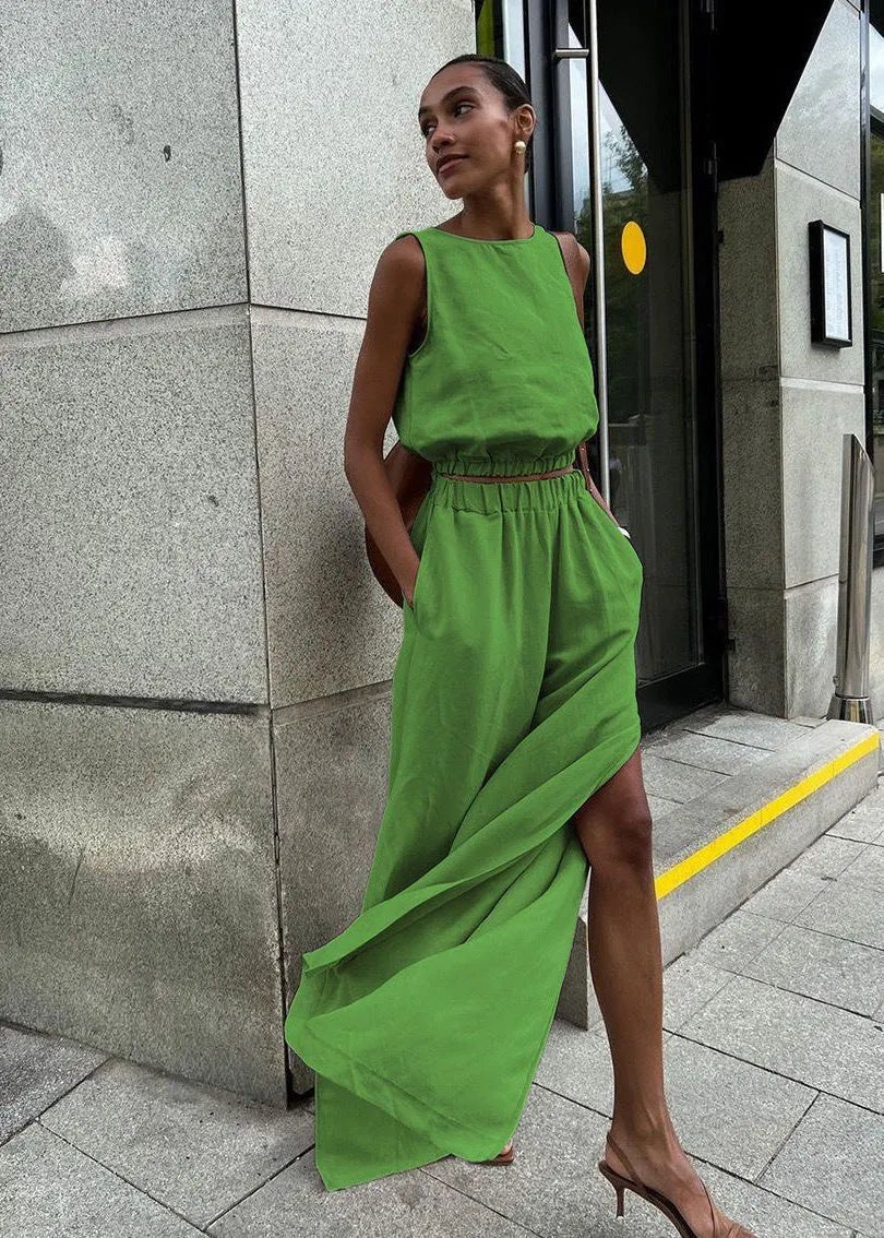 Celeste Wide-Leg Palazzo Set - Image 7
