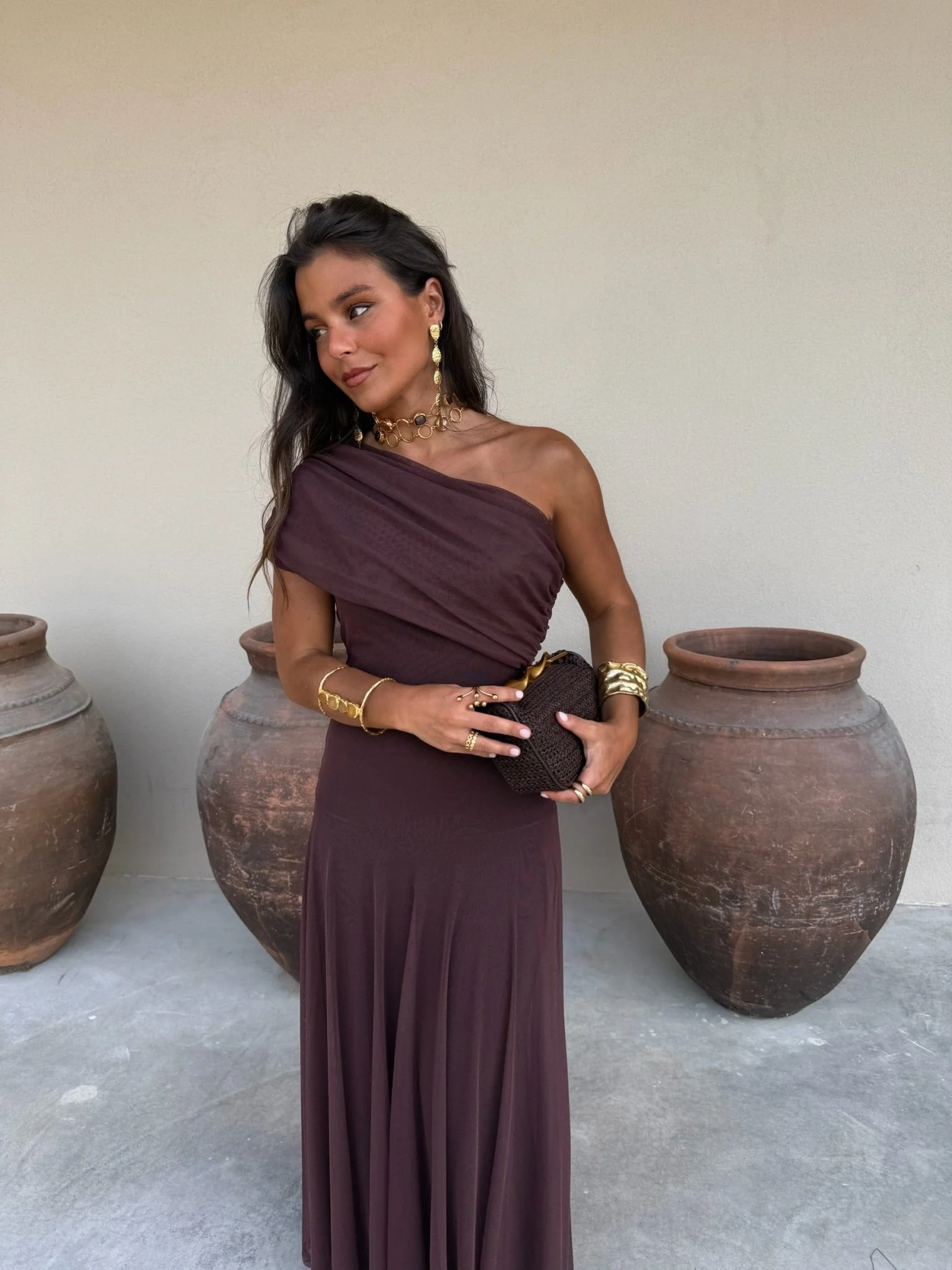 Daniella Mesh Maxi Dress - Image 2