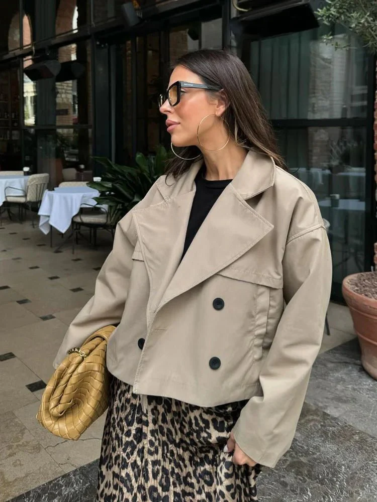 Dhelia Short Trench Coat - Image 2