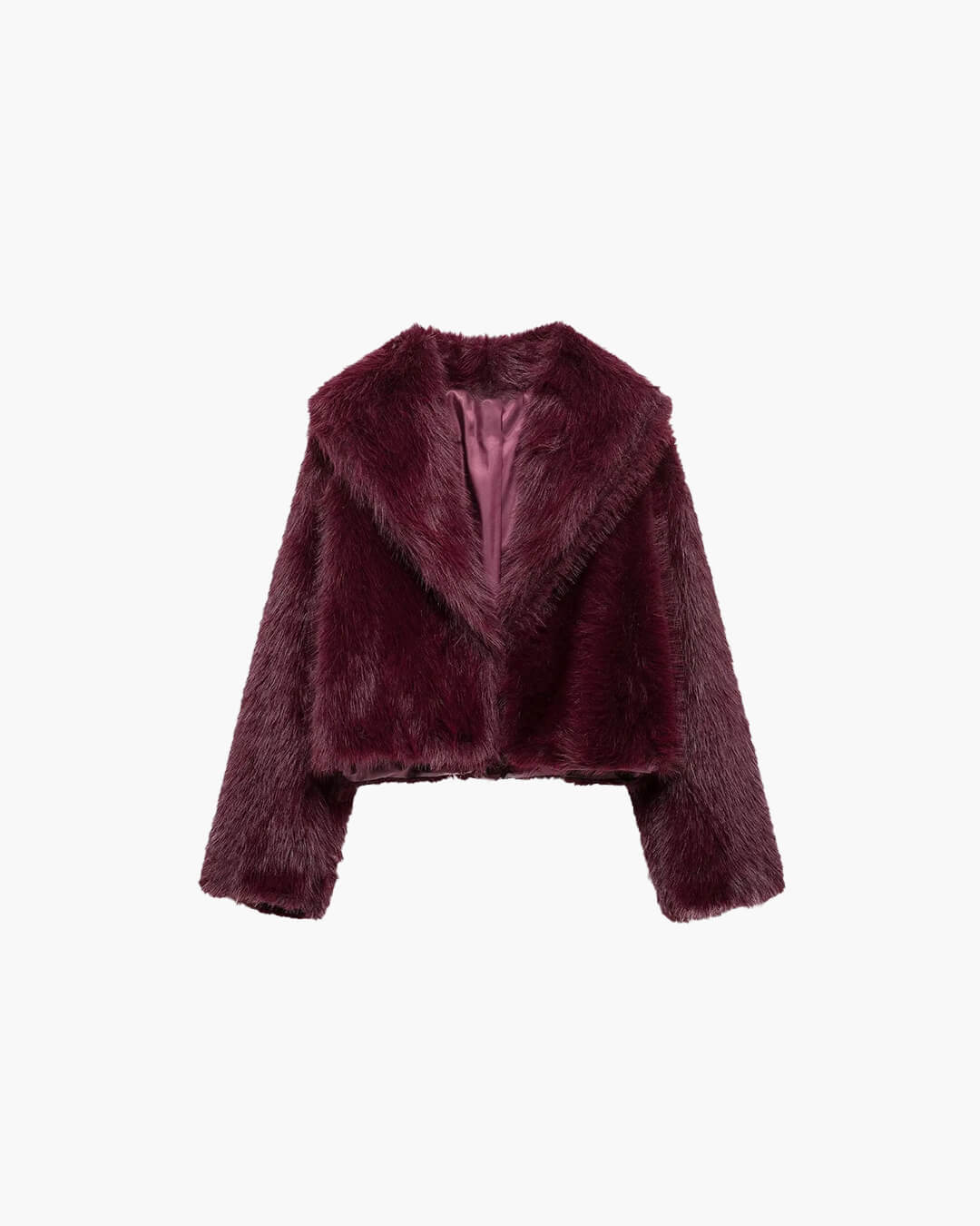 Elsa Short Faux Fur Coat - Image 5