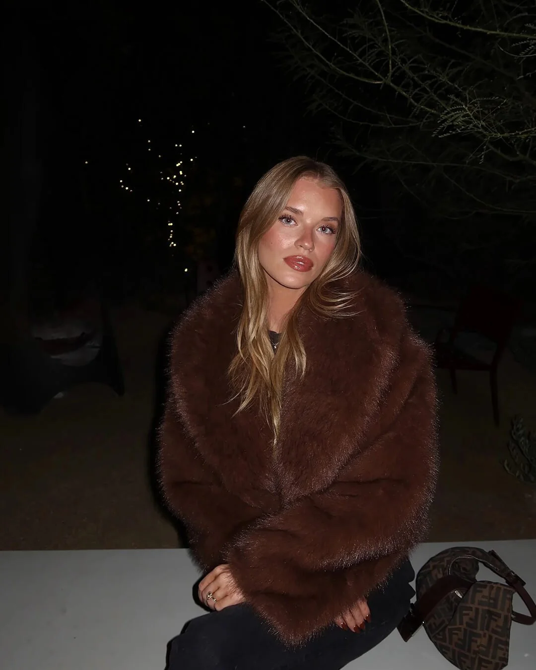 Elsa Short Faux Fur Coat - Image 6
