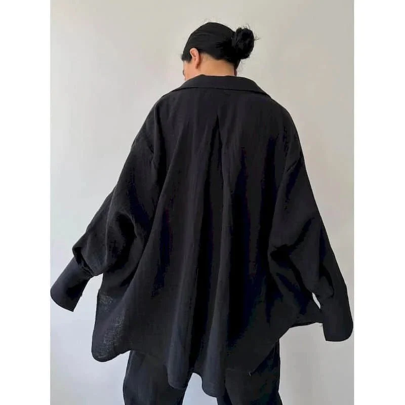Frances Lapel Long Sleeve & Pants Set - Image 4