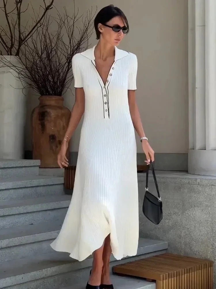 Harriet Knit Midi Dress - Image 4