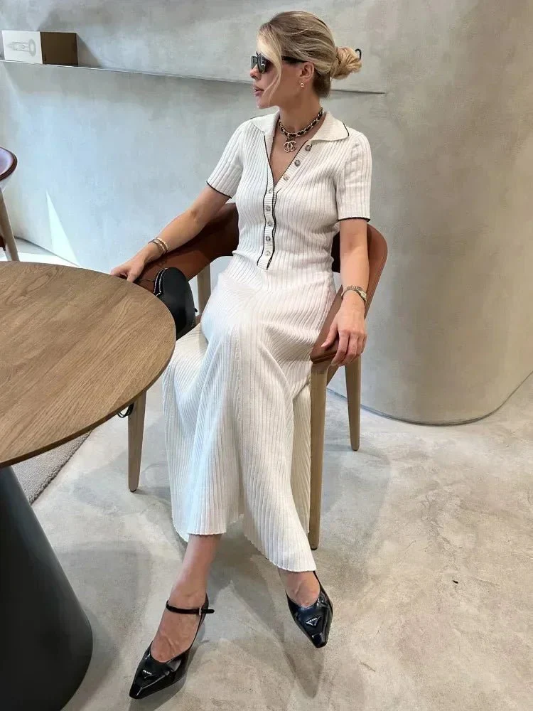 Harriet Knit Midi Dress - Image 5