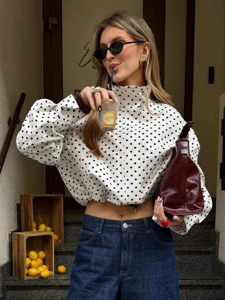 Hermine Polka Dot Jacket - Image 2