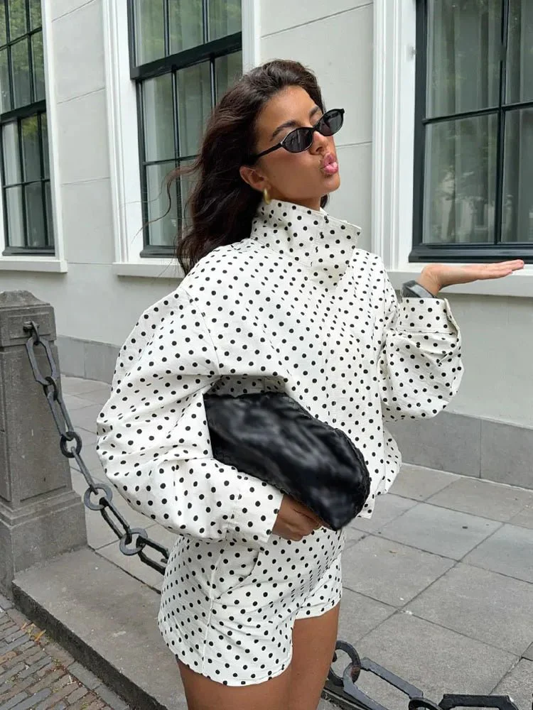 Hermine Polka Dot Jacket - Image 3