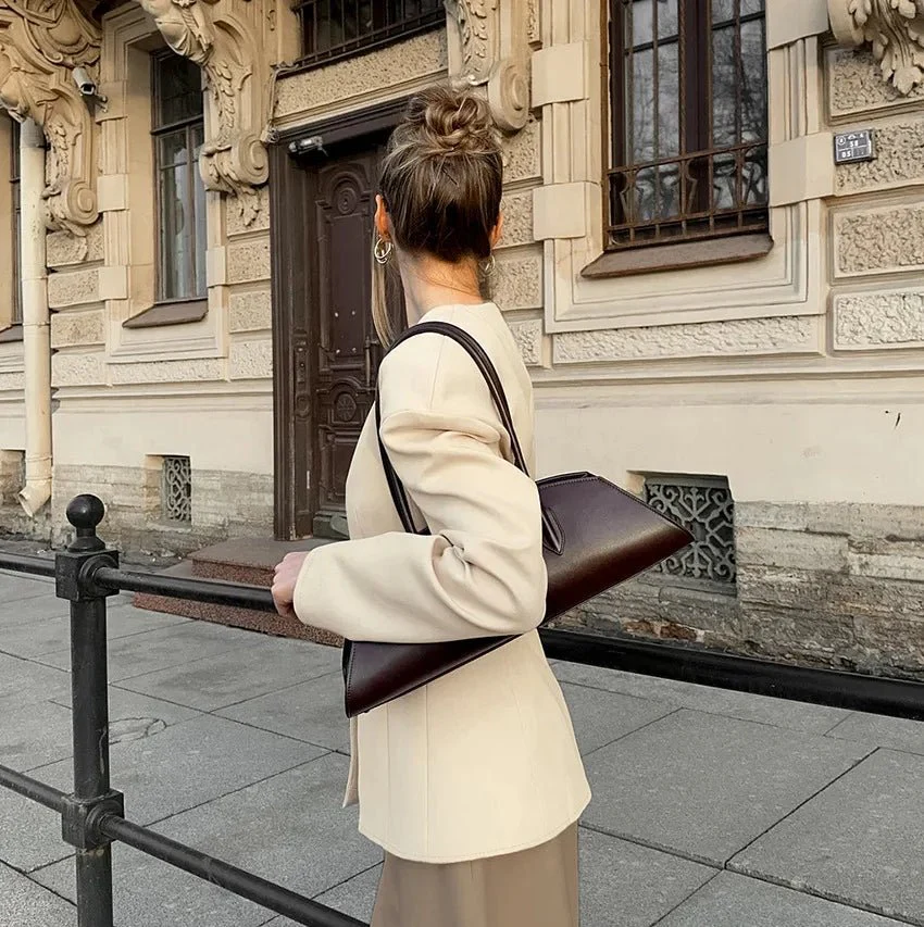 Isadora Padded Slim Blazer - Image 4