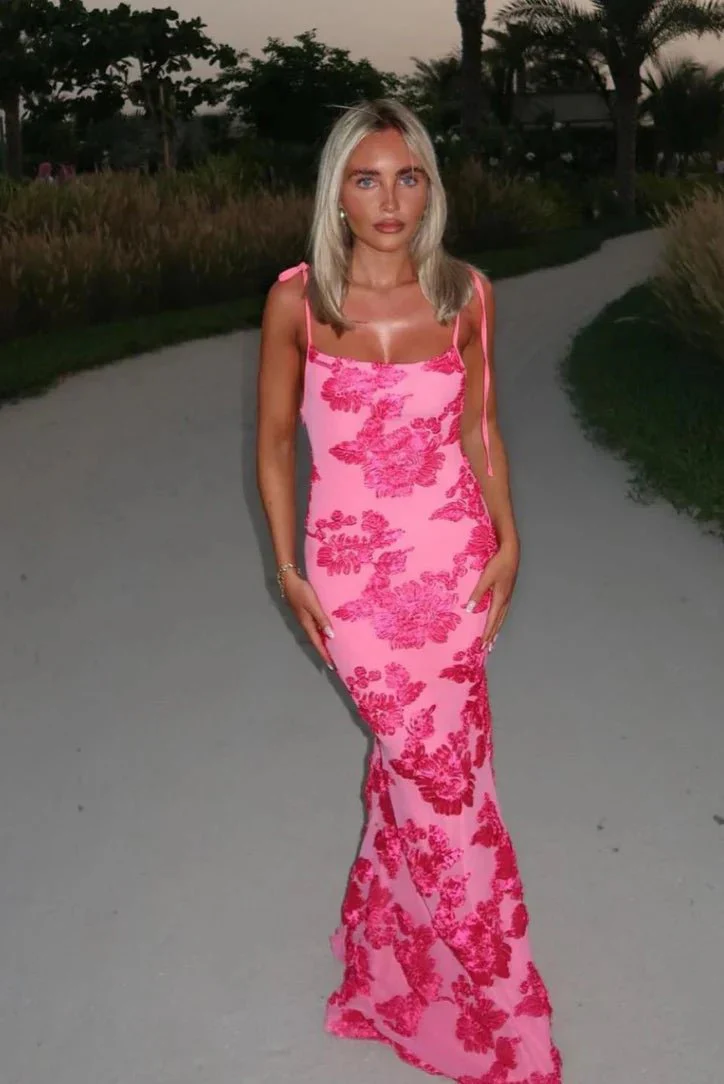 Jara Sleeveless Floral Maxi Dress - Image 3