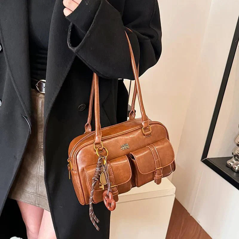 Liza Multi-Pocket Handbag - Image 4