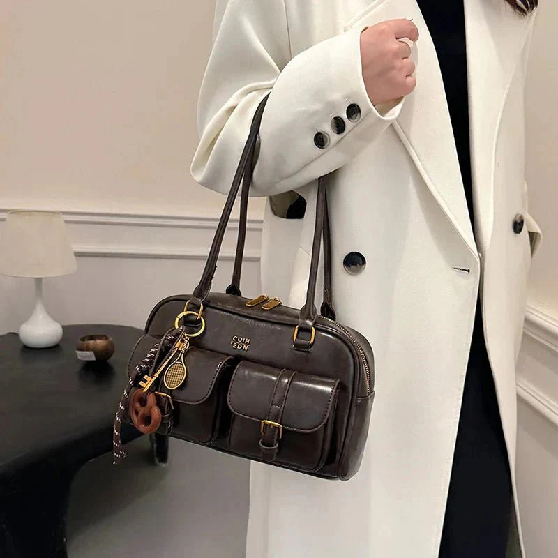 Liza Multi-Pocket Handbag - Image 5
