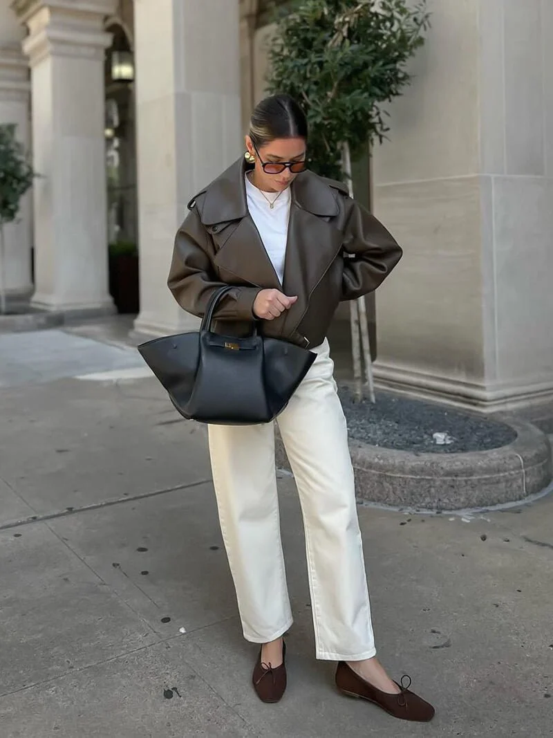 Melanie Leather Bag - Image 12