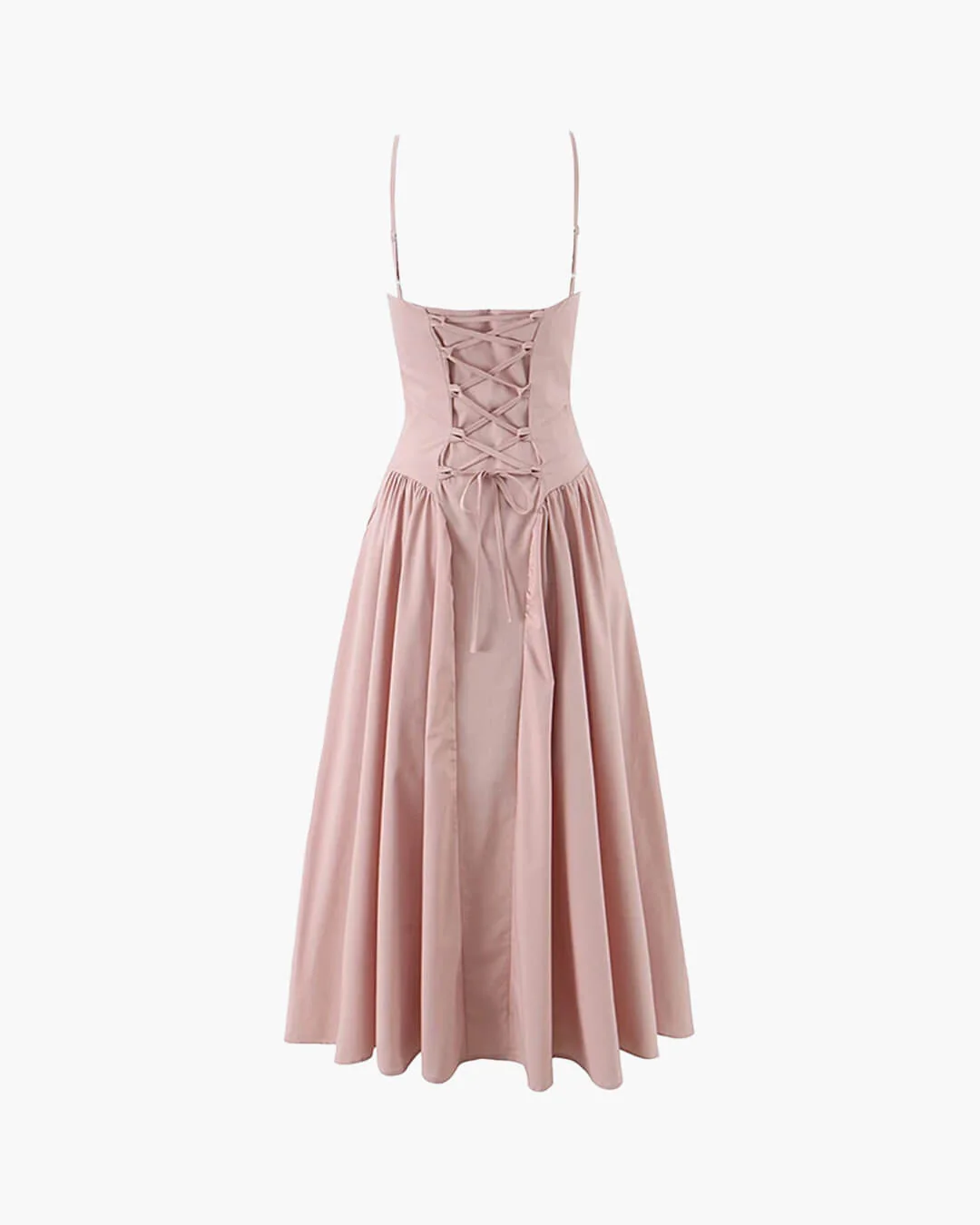 Myrna Spaghetti Strap Midi Dress - Image 6