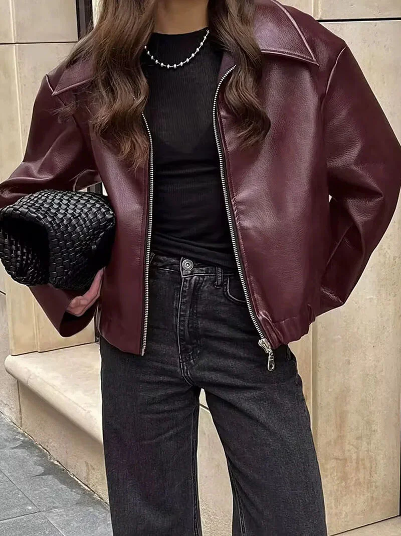 Romy leather Jacket - Image 4