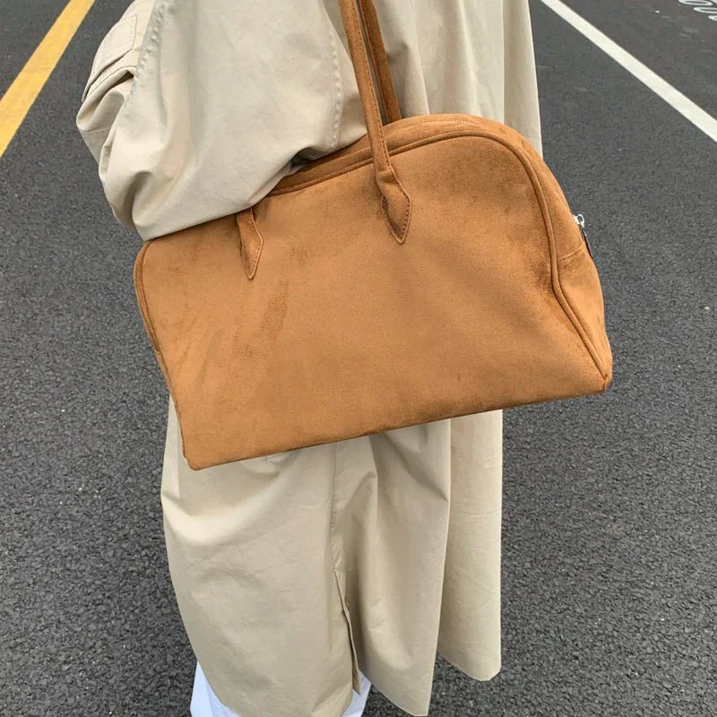 Sandra Suede Tote Bag - Image 4