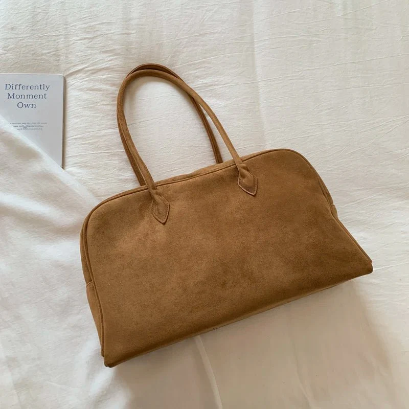 Sandra Suede Tote Bag - Image 5