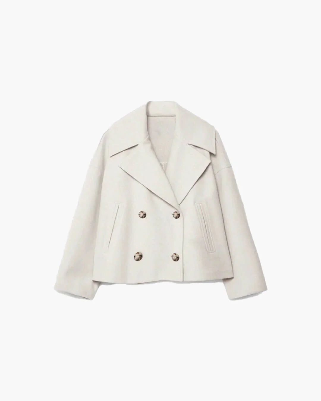 Suzane Short Double-Breasted Coat - Image 15