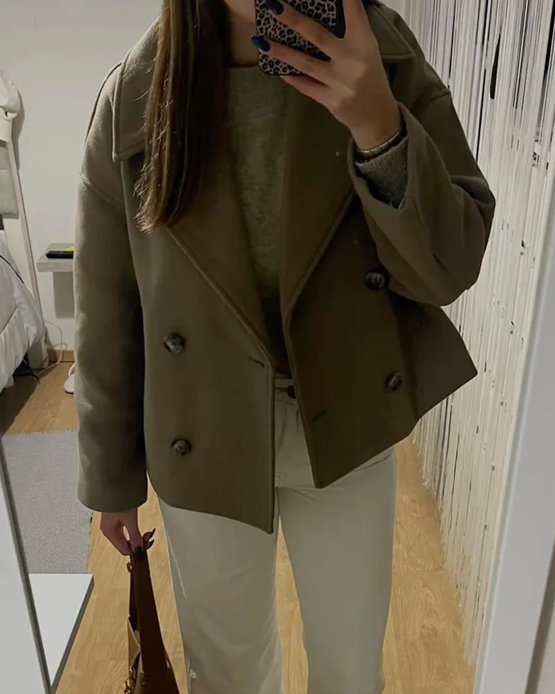 Suzane Short Double-Breasted Coat - Image 8