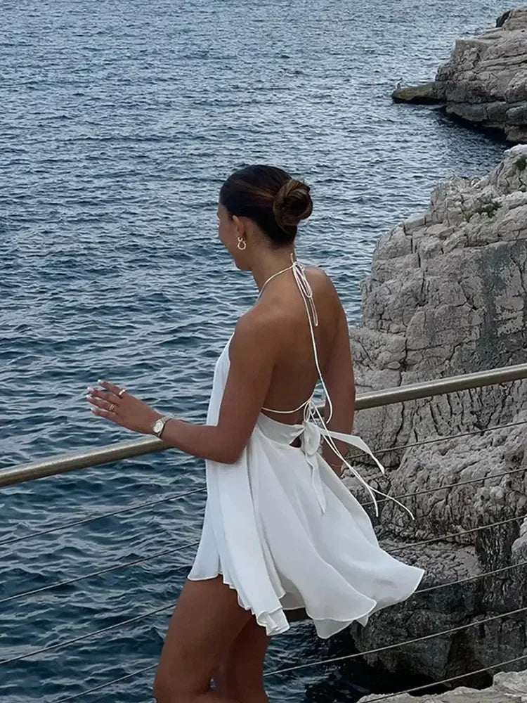Zinnia Off-Shoulder Hollow Out Summer Dress